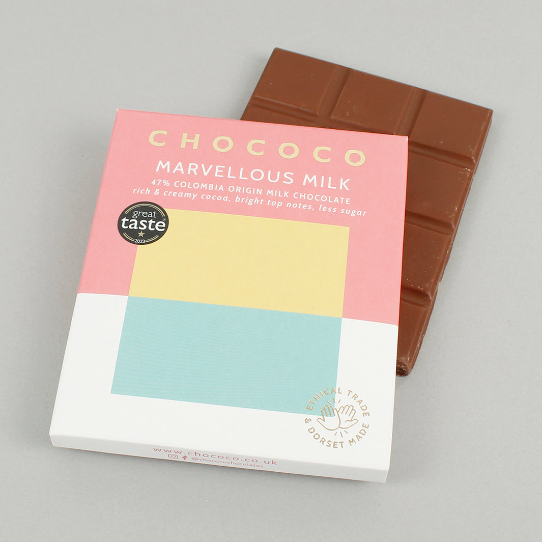 Marvellous Milk - 47% Colombia Milk Chocolate Bar