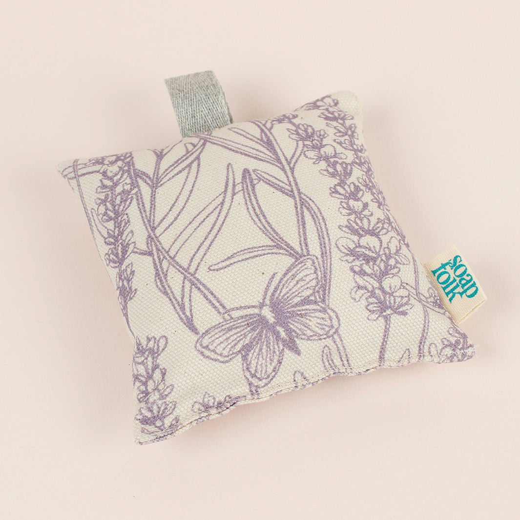 Organic Lavender Sachet - Green Tulip