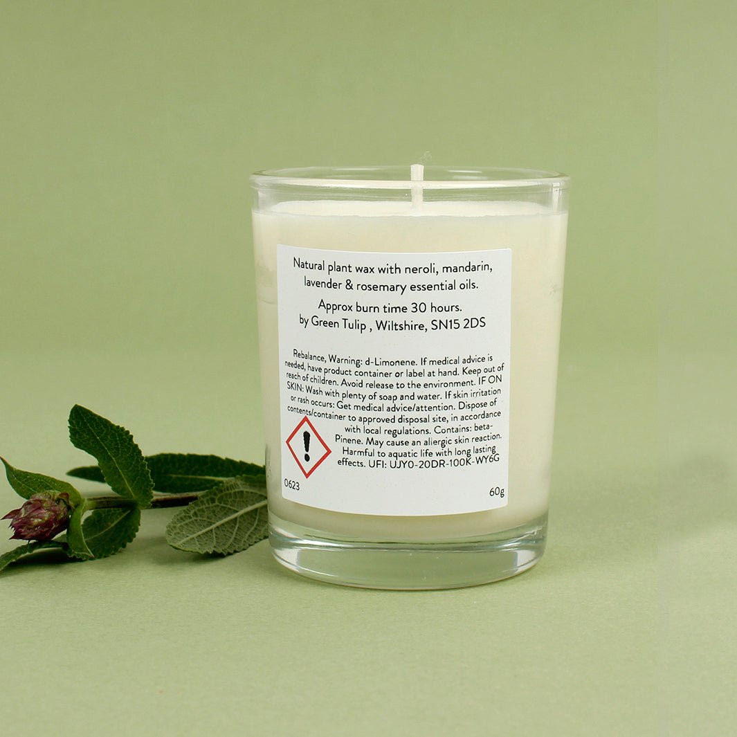 Rebalance Votive - Green Tulip