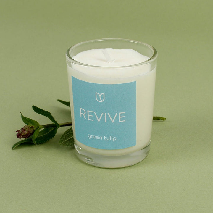 Revive Votive - Green Tulip