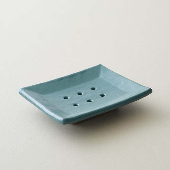 Maati Stoneware Rectangular Soap Dish - The Natural Gift Company